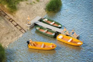 Roei- & motorboot (2x 2 st.)