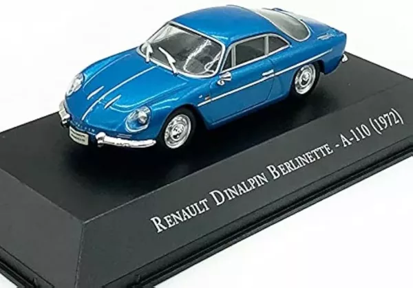Renault Dinaplin Berlinette A-110 1972 Blauw metallic