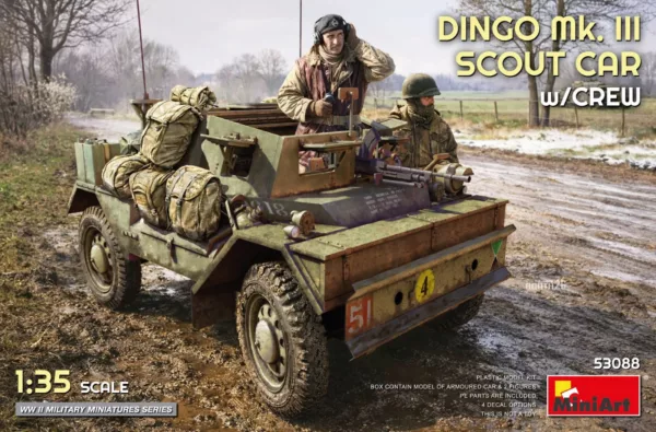 1/35 DINGO MK. III SCOUT CAR W/CREW