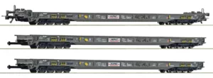 Roco 6600092 3-delige set: Rollende Autobahn, HUPAC Tp. V-VI