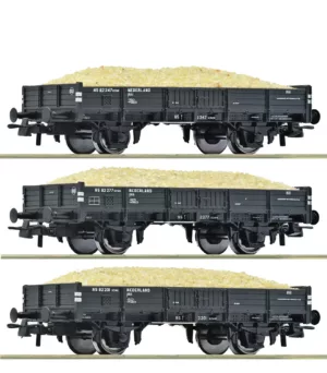 Roco 6600259 3-delige set zandwagens NS Tp. III