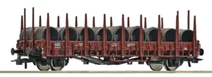 Roco 6600268 rongenwagen met staalrollen DB Tp. IV