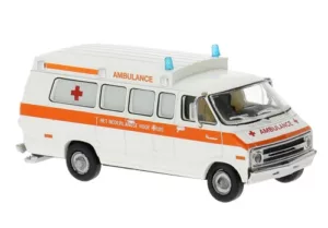 18303 Dodge B 200 Ambulance, Rode Kruis (NL), 1975