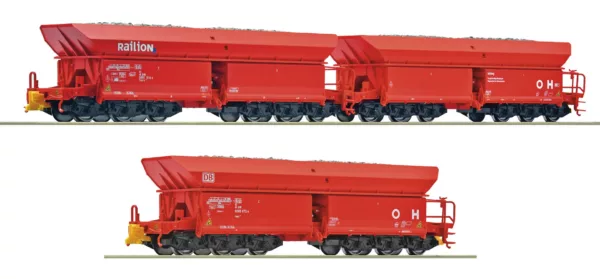 Roco 6600271 3-delige set Ertswagens DB AG Tp. VI