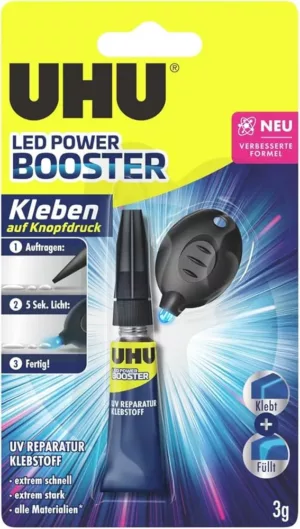 UHU UV-lijm met lampje Booster 3 gram
