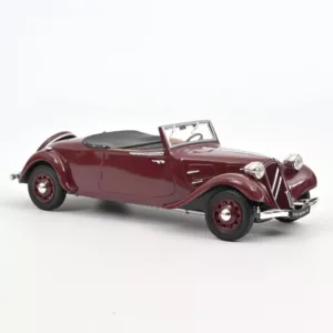 AMC0191190_2 Citroën Traction Cabriolet 1938 Dark Red
