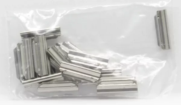 Fleischmann 6434 Spoor H0 "Klick"-Metall-Schienenverbinder (20 Stück)