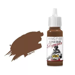 FIGURES PAINTS RED BROWN JAR 17ML
