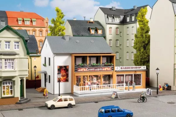 Döner en kapperszaak
