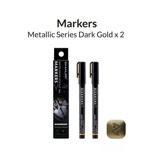 Dark Gold Markers