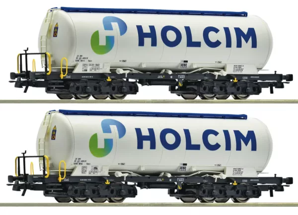 Roco 6600233 Set Silowagens Holcim Tp. VI