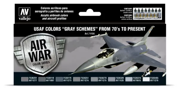 USAF Colors Grey Schemes (8)