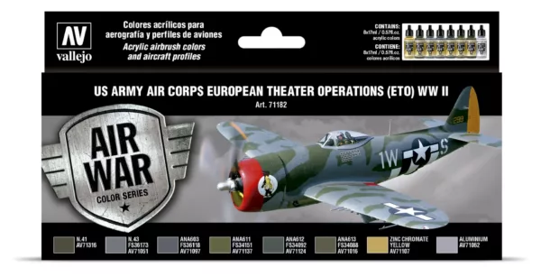 US Army Air Corps European Theater Op. (ETO) WWII