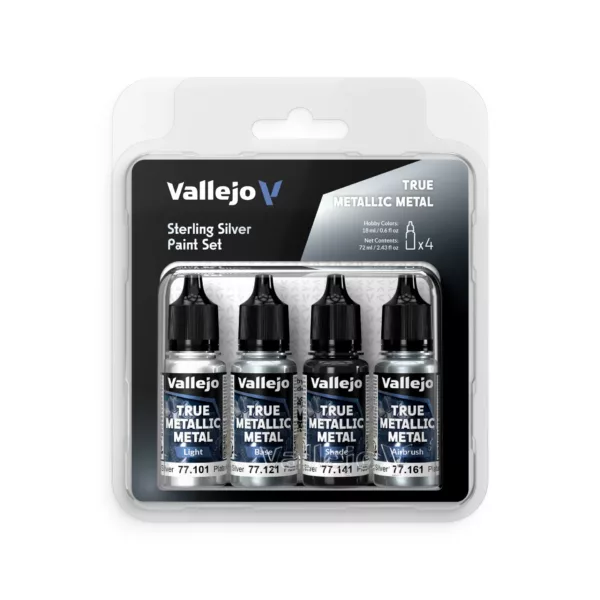 TMM STERLING SILVER PAINT SET