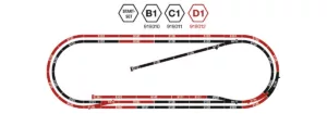 Fleischmann 919012 N Railset D1