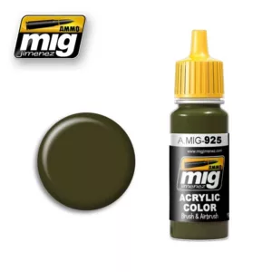 ACRYLIC COLOR OLIVE DRAB D. RLM 81 17ML