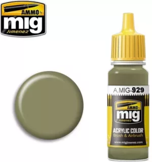 ACRYLIC COLOR OLIVE DRAB SHINE JAR 17ML