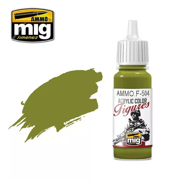 FIGURES PAINTS YELLOW GREEN FS-34259 JAR 17ML