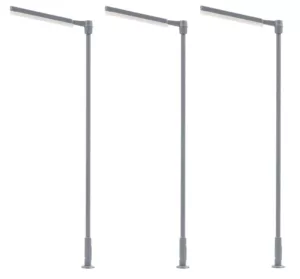 1/87 LED-KRUISMASTLAMP KOUD WIT 3 STUKS