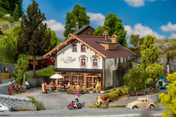 1/87 ALPENHUIS MET CAFE