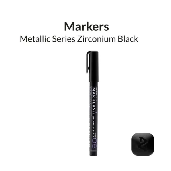Marker Zirconium Black