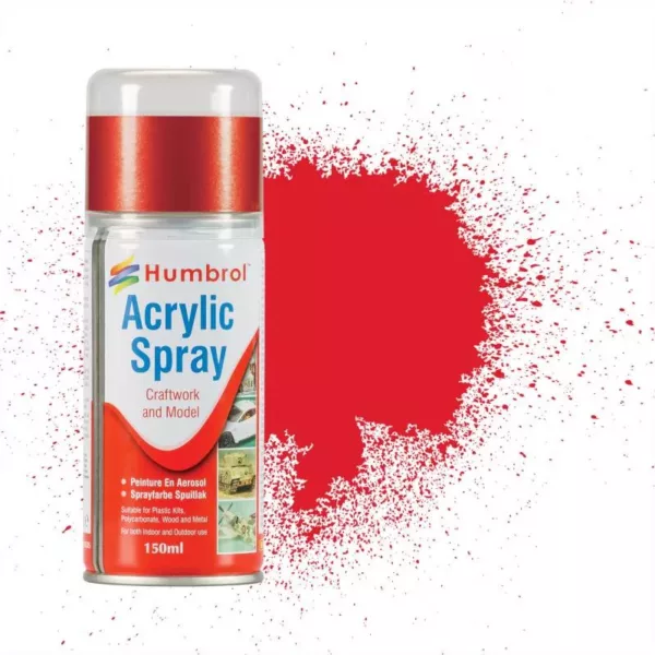 ACRYLIC SPRAY NO 19 RED 150 ML