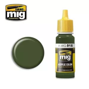 ACRYLIC COLOR DARK GREEN BS 241 JAR 17ML
