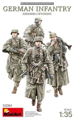 1/35 GERMAN INFANTRY. ARDENNES OFFENSIVE