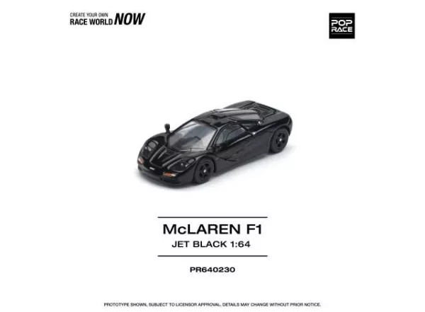 McLaren F1 Jet Black
