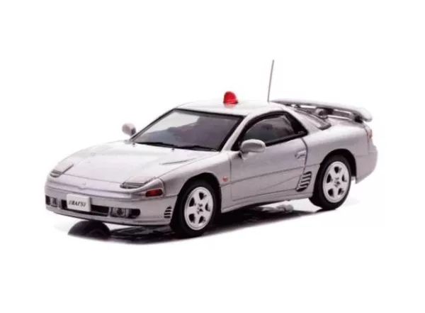 Mitsubishi GTO Twin Turbo (Z16A) Masked Police Car Silver Shizuoka
