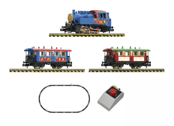 Fleischmann 5160007 N-schaal Startset Kersttrein