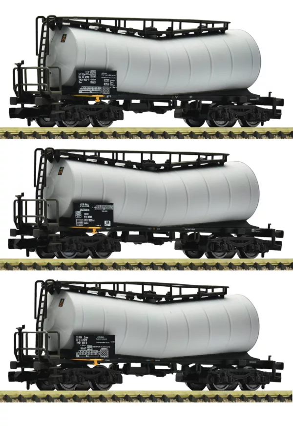 6660170 Fleischmann 6660170 3-delige set Knikketelwagens Zans Tp. VI