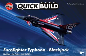 afj6059 QUICKBUILD EUROFIGHTER TYPHOON - BLACKJACK