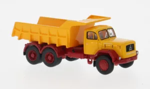 Magirus Jupiter Kiepwagen 1960 Geel  /Rood