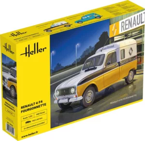 hel82700 1/24 RENAULT 4 FOURGONETTE F4