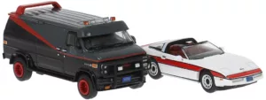 490039_c Set Chevrolet Corvette C4 / GMC Vandura The A-Team
