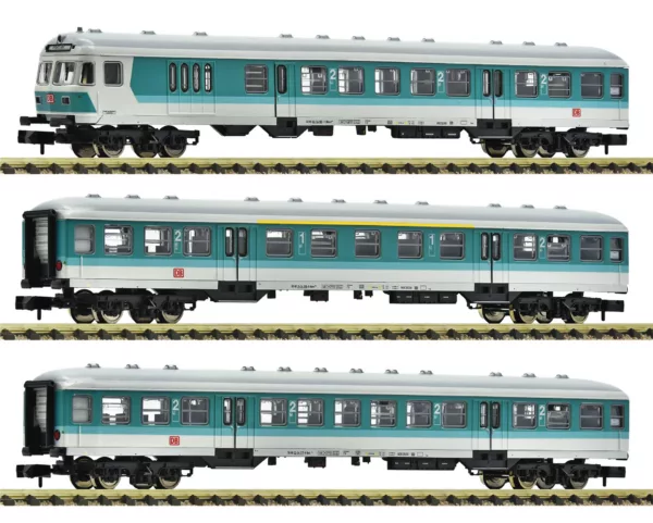 Fleischmann 6260090 3-delige Set 1: Nahverkehrswagen, DB AG Tp. V