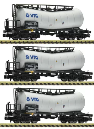 Fleischmann 6660171 3-delige set Knikketelwagens VTG Tp. VI