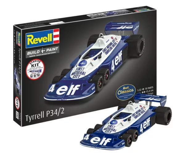Starter Kit Tyrrell P34/2 6-Wheeler