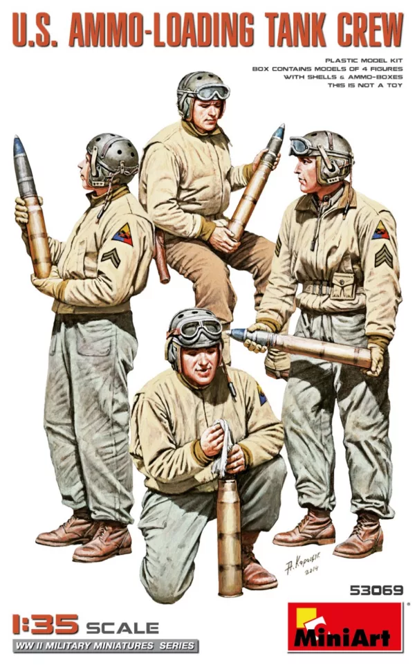 1/35 U.S. AMMO-LOADING TANK CREW. 2ND EDITION