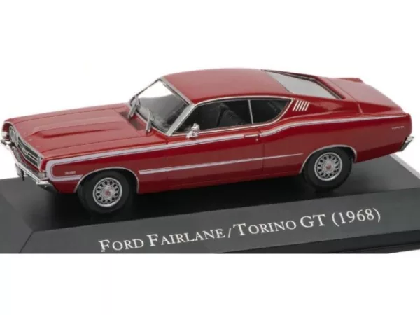 Ford Fairlane Torino GT 1968 Rood