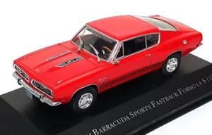 Plymouth Barracuda Sports Fastback Formula S 1968 Rood